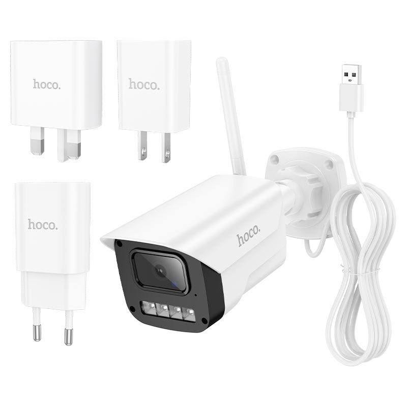 уличная камера Hoco D4 белая