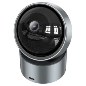 внутренняя PTZ Wi-Fi камера Hoco D5 серебристо-серая