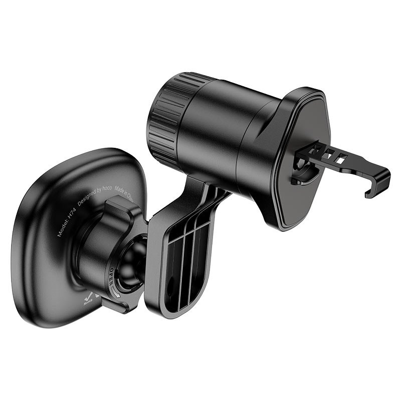 Hoco H74 Crown магнитный держатель чёрный
