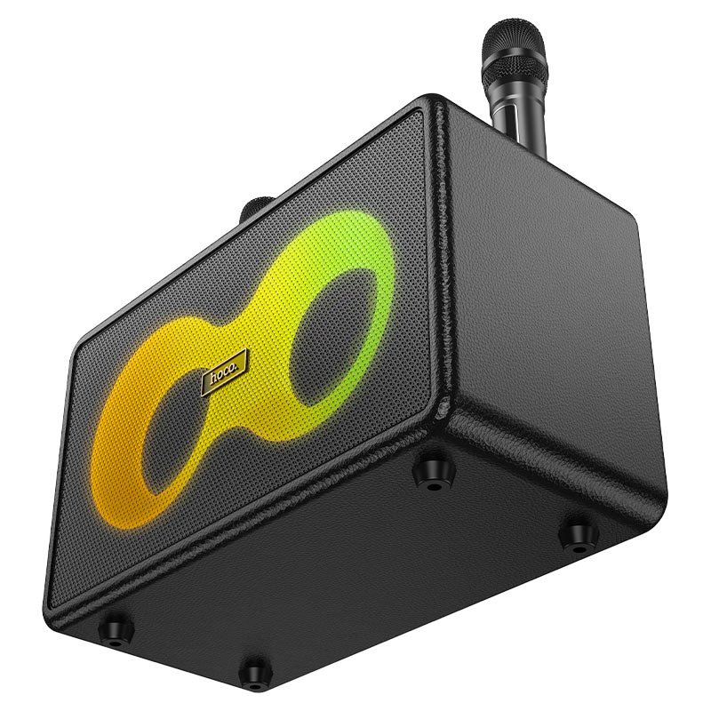 Hoco HA8 Ave караоке колонка чёрная