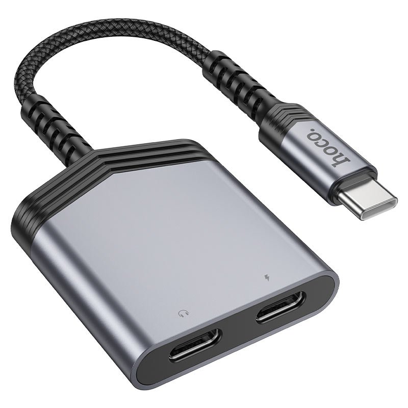 аудио конвертер Hoco LS40 тёмно-серый