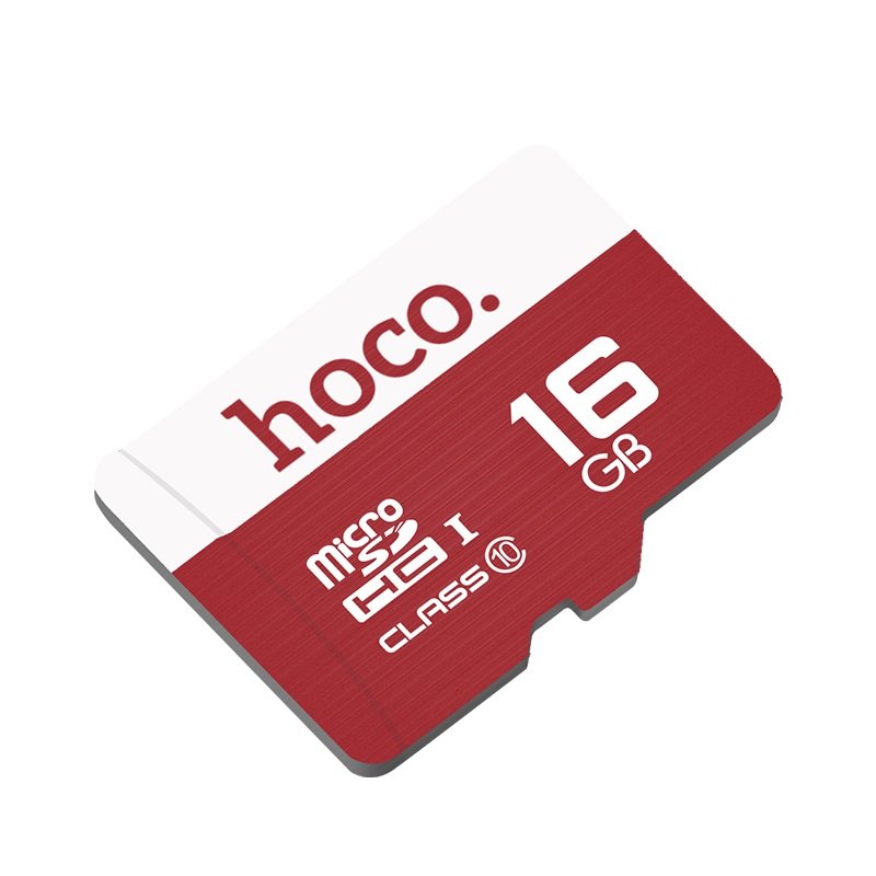 Карта памяти Hoco TF 16GB красная