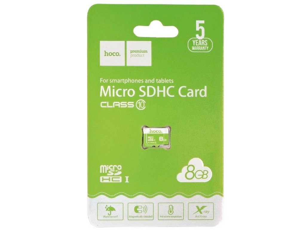 microSD Hoco 8GB чёрный
