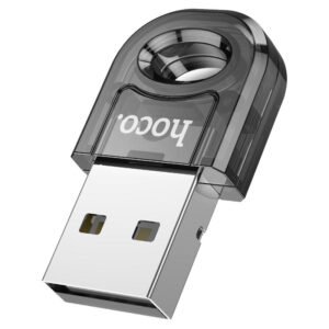 USB Bluetooth адаптер Hoco UA28 прозрачный черный