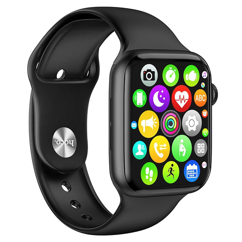 Hoco Y1 умные спортивные часы чёрные