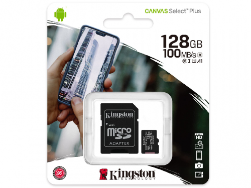 microSD Kingston 128GB чёрный
