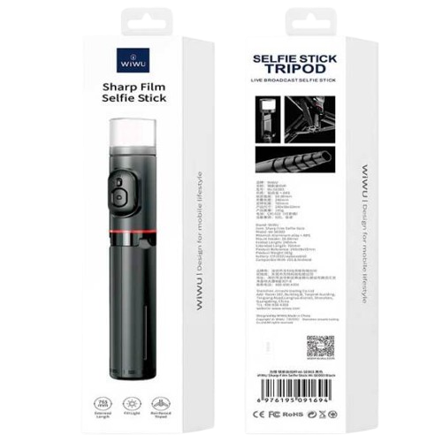 WiWU Wi-SE003 штатив-селфи чёрный