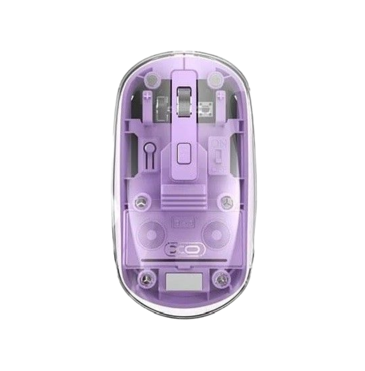 bluetooth мышь XO M12 прозрачная