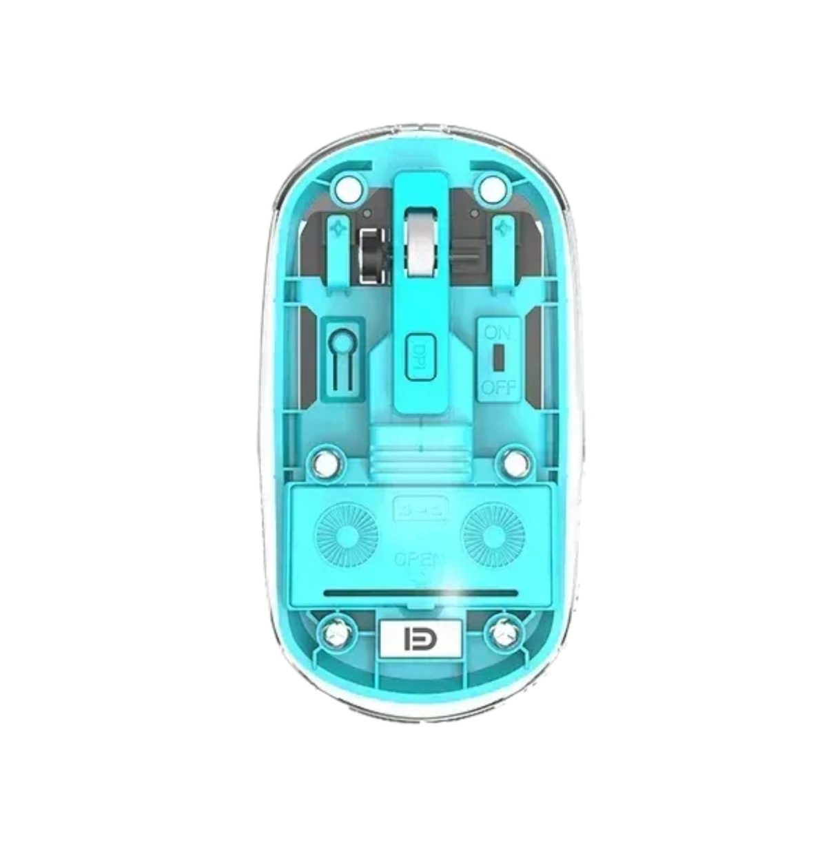 bluetooth мышь XO M12 прозрачная