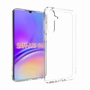 чехол прозрачный Samsung A35 5G рифлёный
