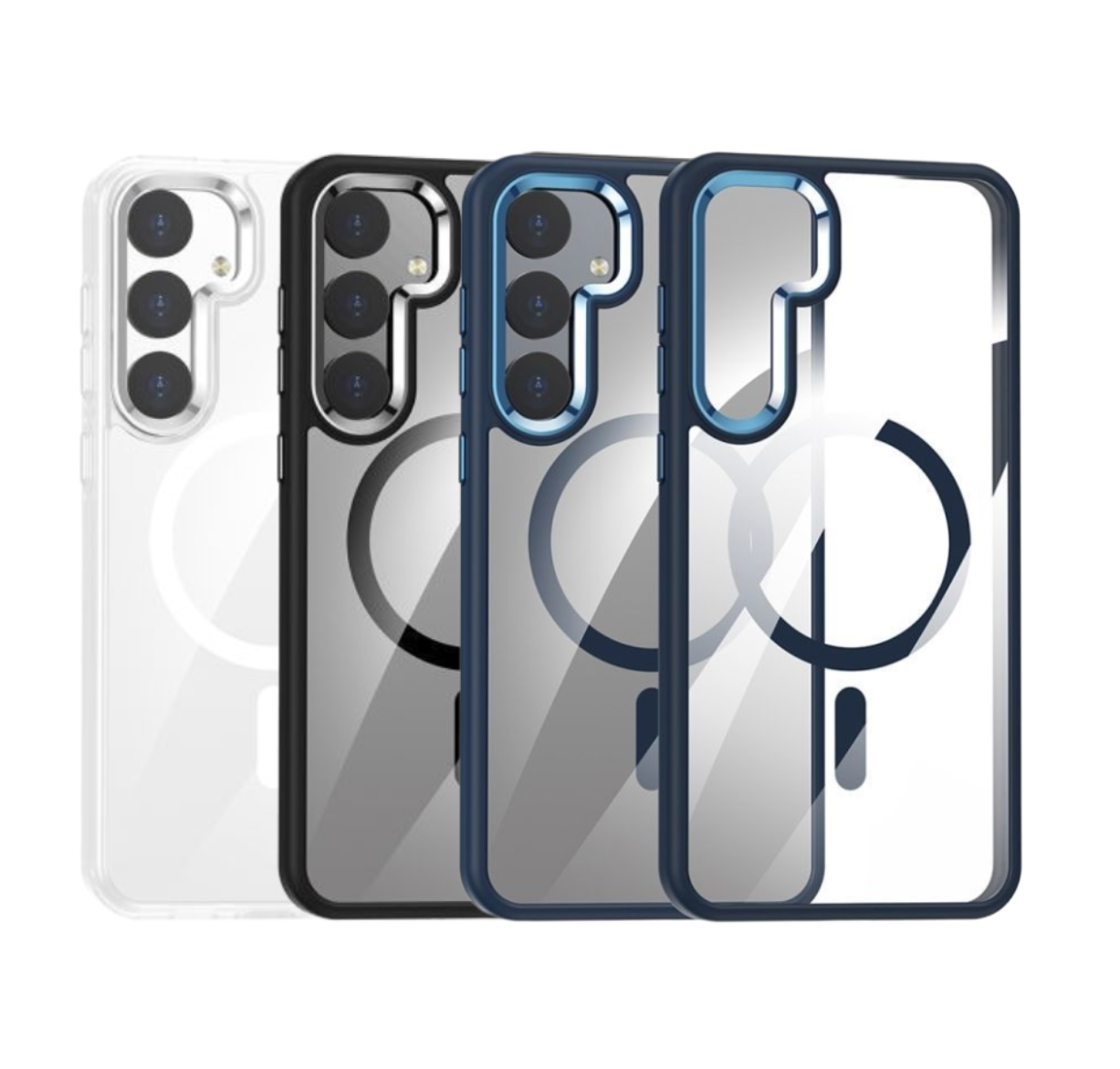 чехол MagSafe Transparent Samsung S24 5G