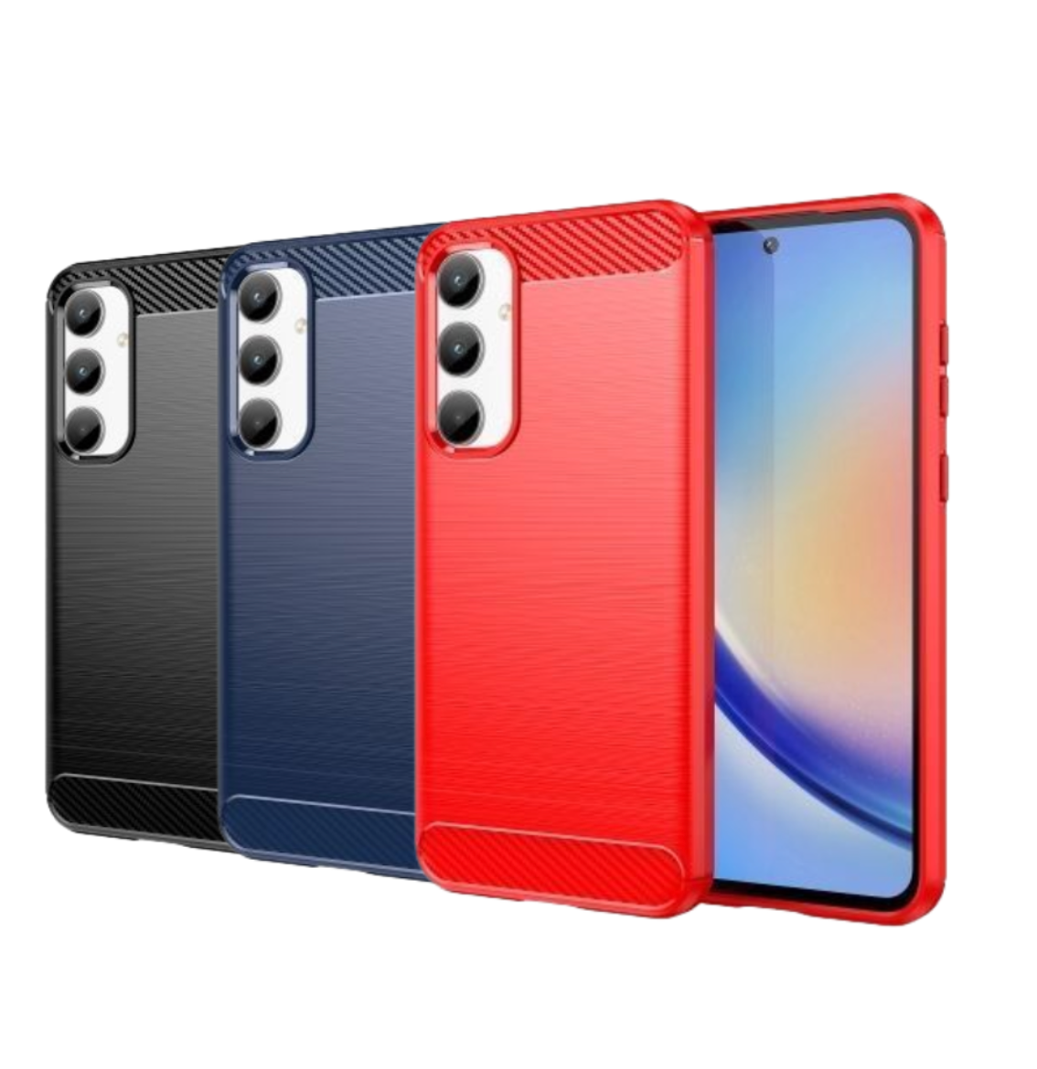 чехол Carbon Fiber Samsung A35 5G