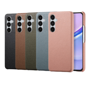 чехол Litchi Samsung A15 5G кожа