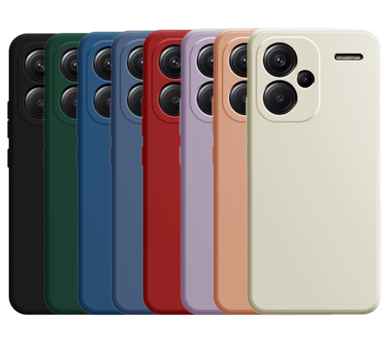 чехол Liquid Silicone Xiaomi Redmi Note 13 Pro+