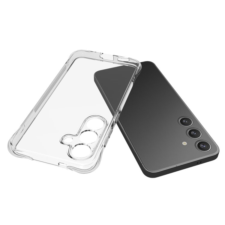 противоударный TPU чехол Samsung S25 прозрачный