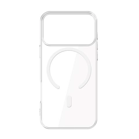 MagSafe прозрачный чехол iPhone 17 Pro Max large hole