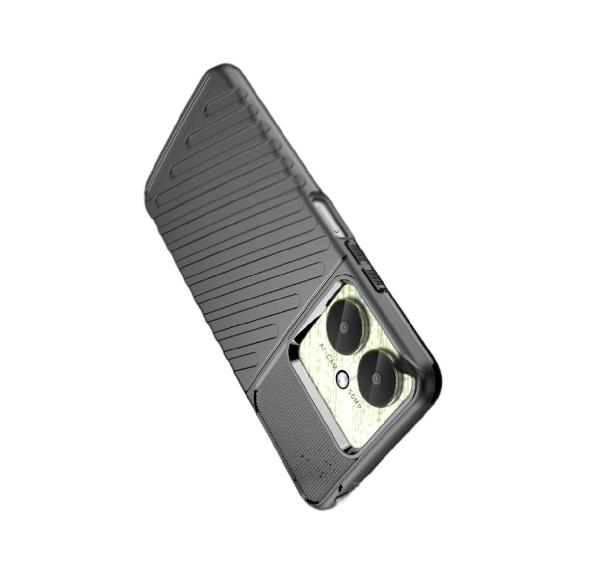 чехол Soft TPU Redmi 13C чёрный