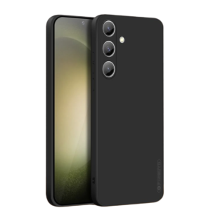 силиконовый чехол PINWUYO Samsung S25 FE чёрный