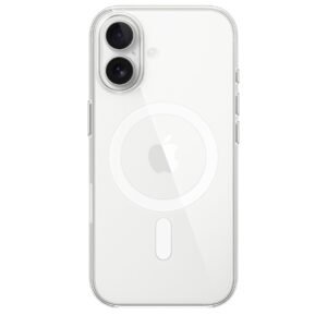 MagSafe прозрачный Large Hole чехол iPhone 17