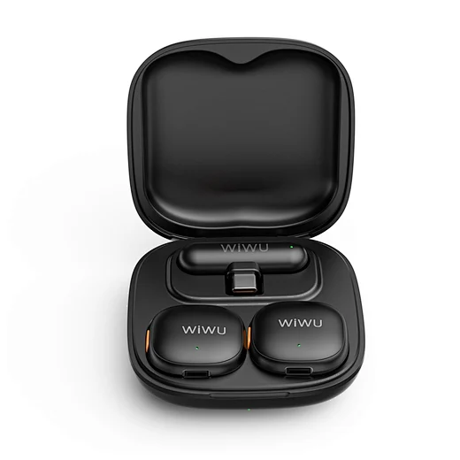 беспроводной микрофон wiwu wm006 duo черный