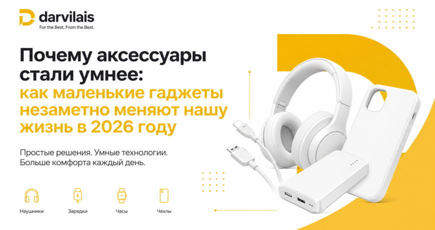 умные аксессуары для смартфона в 2026 году