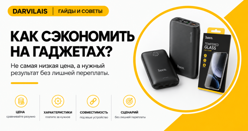 Как сэкономить на гаджетах и аксессуарах без переплаты