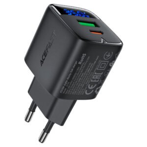 Зарядное устройство 35W Acefast A116 GaN USB-C USB-A Кишинёв