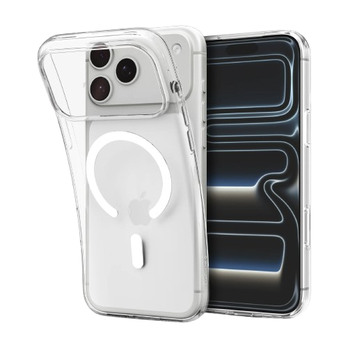 прозрачный чехол magsafe acrylic tpu для iphone 18 pro 17 pro