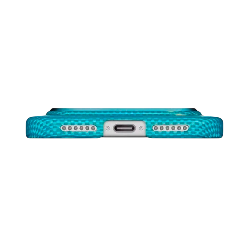 премиальный чехол PITAKA Lucid Blue для iPhone 18 Pro Max 17 Pro Max