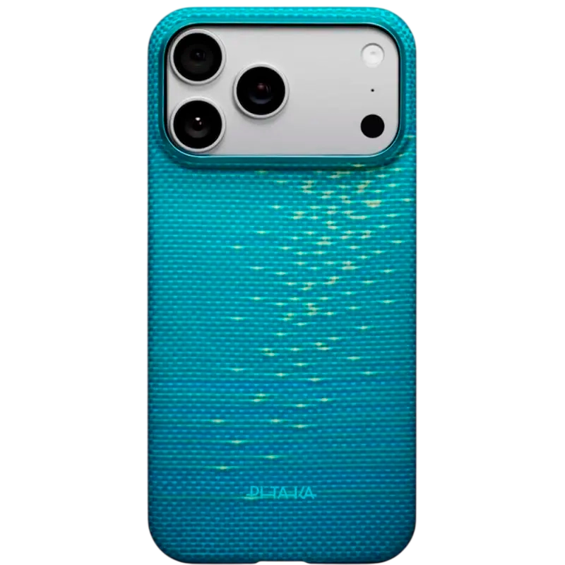 премиальный чехол PITAKA Lucid Blue для iPhone 18 Pro Max 17 Pro Max