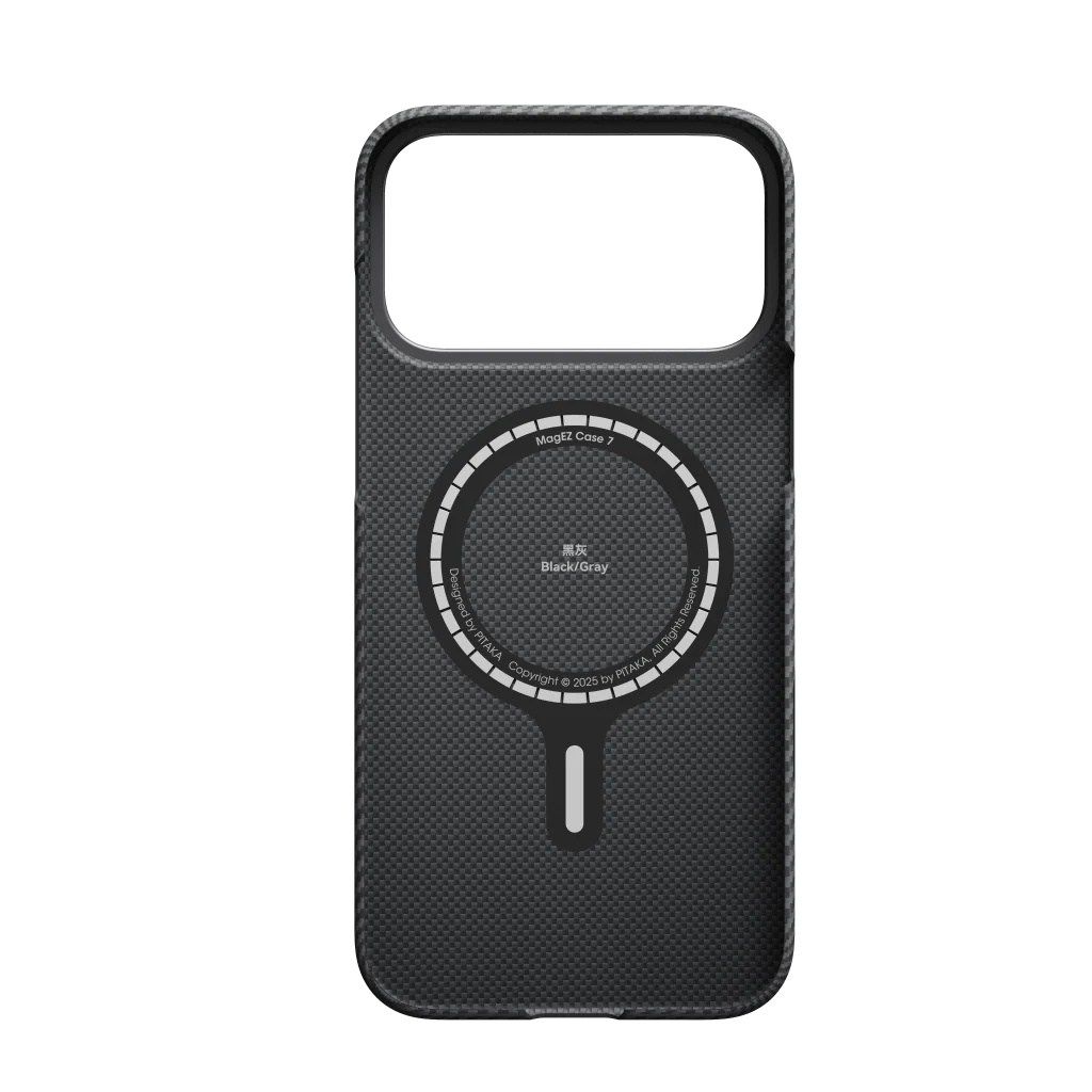 премиальный чехол PITAKA Ultra-Slim чёрный для iPhone 18 Pro Max 17 Pro Max