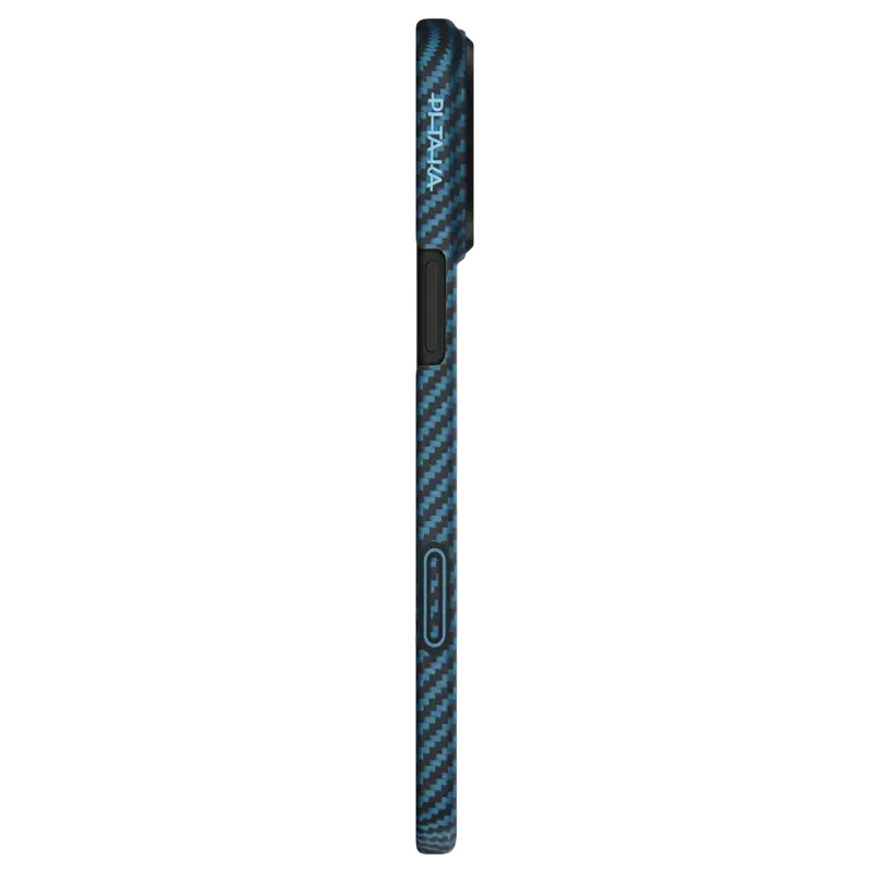 премиальный чехол PITAKA Ultra-Slim чёрный синий для iPhone 18 Pro Max 17 Pro Max