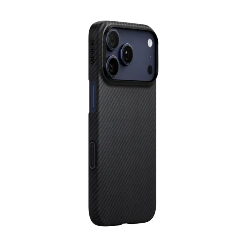 премиальный чехол PITAKA Ultra-Slim чёрный для iPhone 18 Pro Max 17 Pro Max