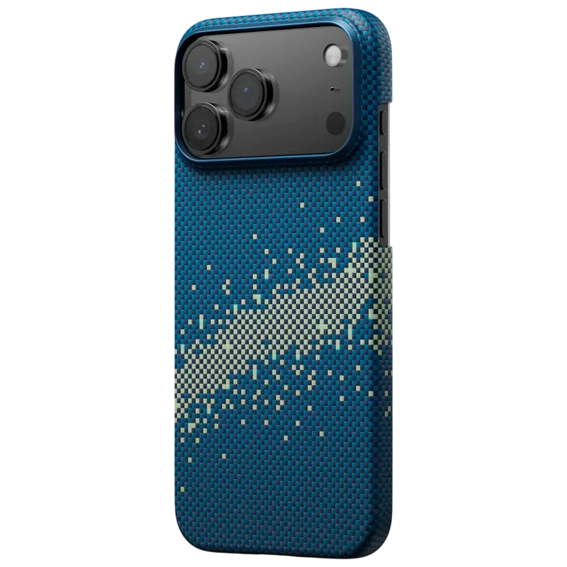 премиальный чехол PITAKA Ultra-Slim Milky Way Galaxy для iPhone 18 Pro 17 Pro