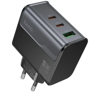 Зарядное устройство 70W Hoco CS75A Star Speed 2×USB-C USB-A PD QC Кишинёв