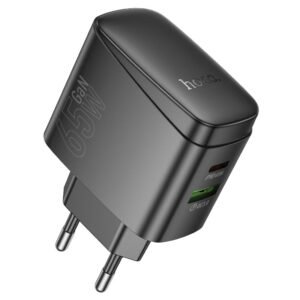 Зарядное устройство Hoco CS63A Bright 65W USB-C USB-A чёрное