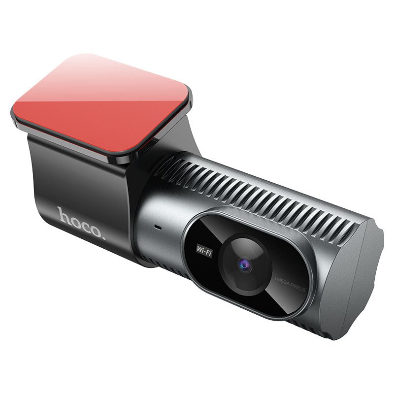 Видеорегистратор с Wi-Fi Hoco DV13 скрытого монтажа серого цвета
