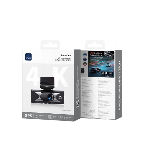 Видеорегистратор WiWU Wi-DC201 черного цвета с Wi-Fi и GPS